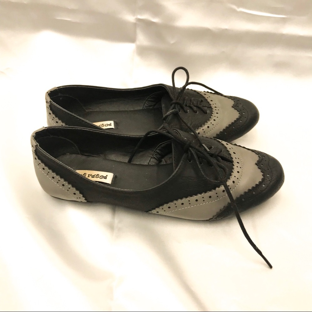 Not rated lace up flats